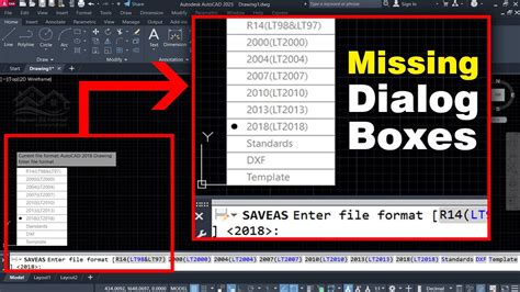 autocad electrical save as dialog box not showing|Save As .